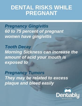pregnancy dental issues.